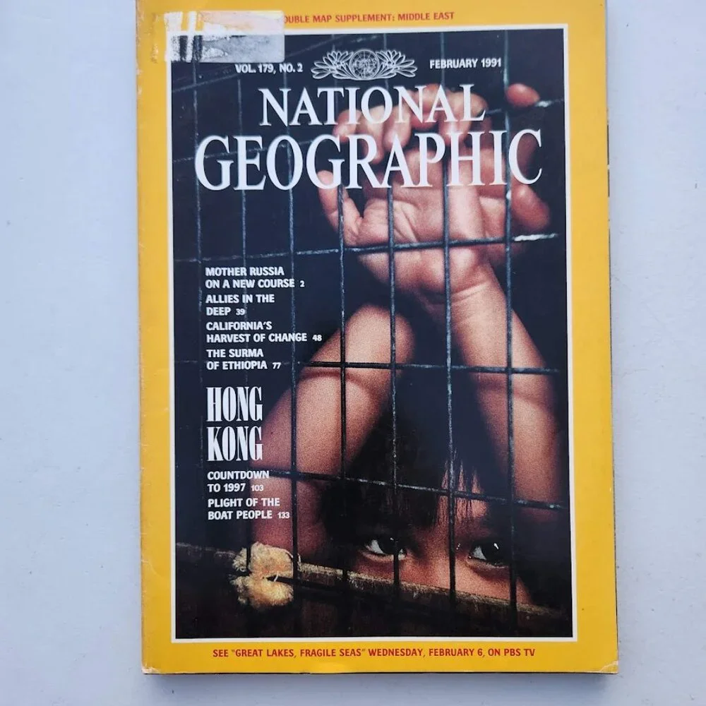 2X Vintage National Geographic Magazine Bundle Set Magazines Random 2 Magazines